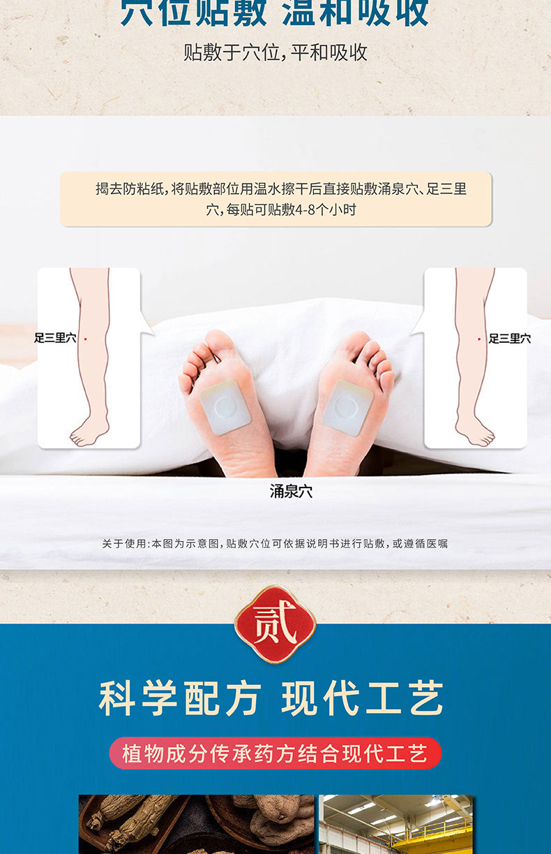 健長貼穴位貼敷展示 健長貼穴位貼敷展示